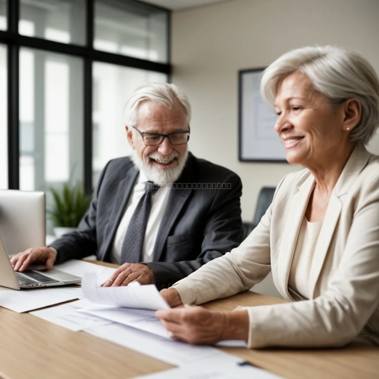 قاعة اجتماعات حديثة لمناقشة القضايا القانونية للمتقاعدين